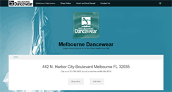 Desktop Screenshot of melbournedancewear.com